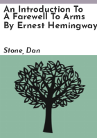 An_Introduction_to_A_farewell_to_arms_by_Ernest_Hemingway